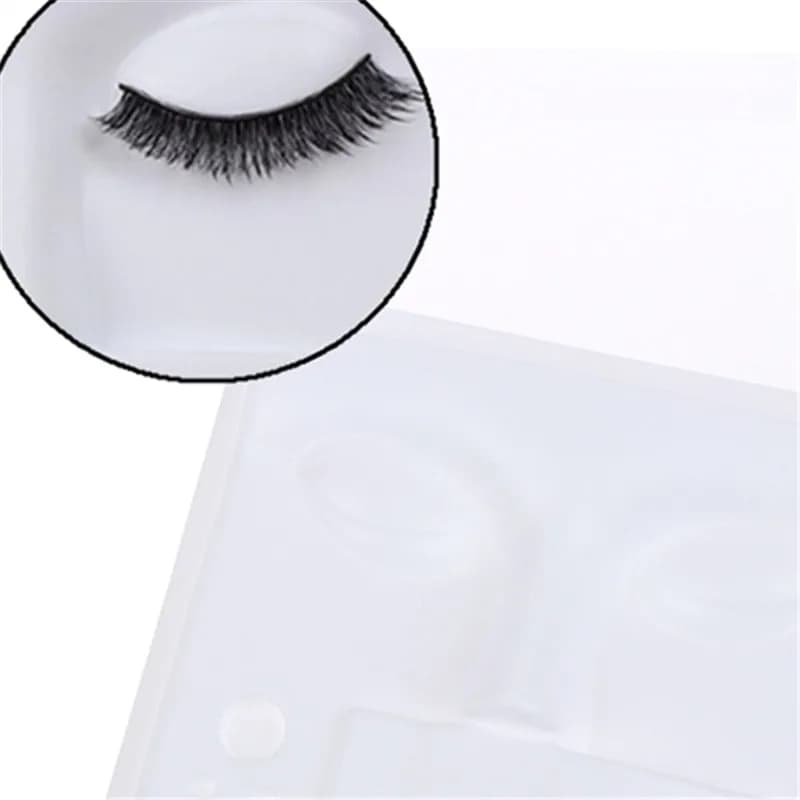 1 pz nuovo allenamento pratico fatto a mano estensione ciglia finte manichino in plastica modello testa accessori per il viso strumenti