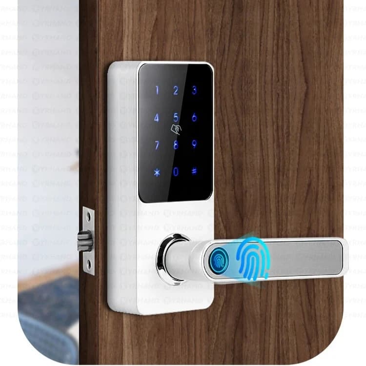 Serratura Intelligente TTlock Bluetooth Impermeabile, Sicurezza WIFI Wireless, Digitale Elettronica con Tastiera, Codice, Scheda RFID, Senza Chiave