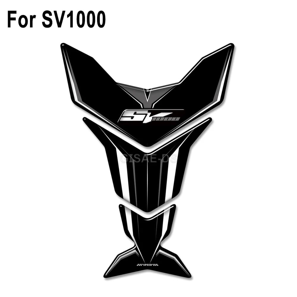 SV1000 moto serbatoio Pad adesivi protezione carburante decalcomania ginocchio 3D adesivo in resina epossidica per Suzuki SV1000S SV 1000 S
