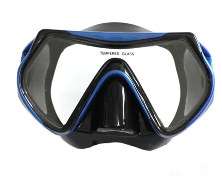Maschera Subacquea Integrale per Adulti, Occhialini da Snorkeling, Occhialini da Nuoto in Vetro Temperato con Ampio Campo Visivo, Attrezzatura per Immersioni