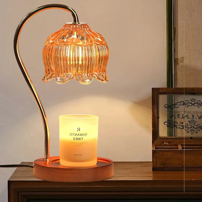 Candle warmer lamp with dimmable timer: birthday gifts for women Home decorations, gifts with candle lamp, without candles included