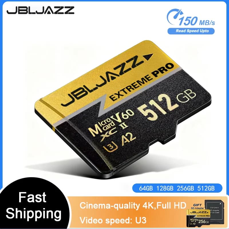 Scheda Micro SD Extreme Pro C10 64GB/128GB/256GB/512GB per Xiaomi Phone Camera Tablet PC Sony - Mini Memory Card