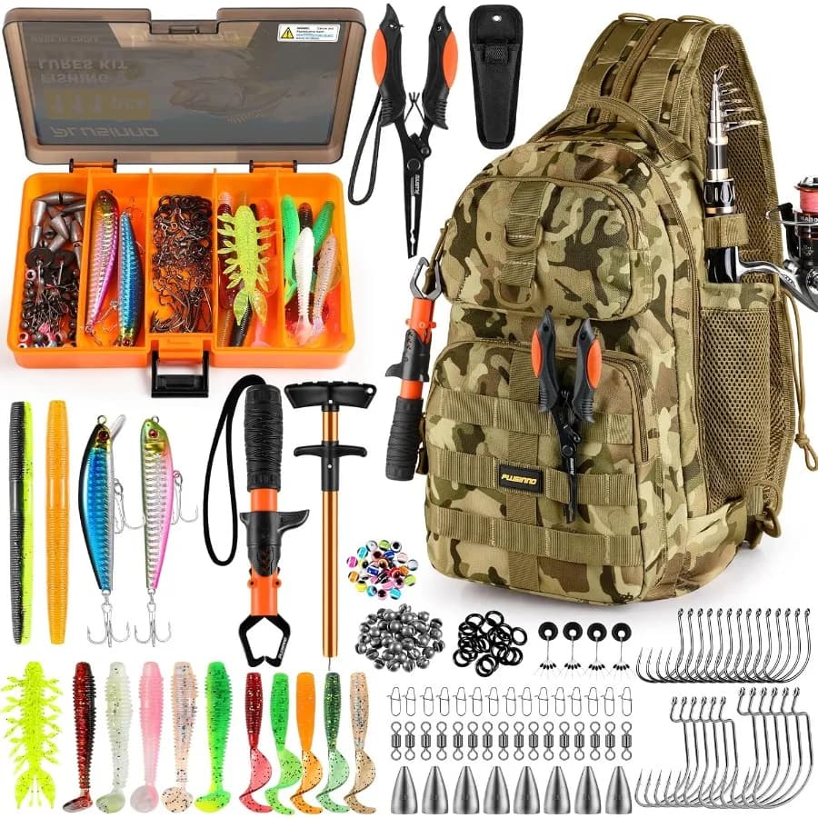 Waterproof Fishing Backpack with Boxes for Integrated Equipment and Canvas for Outdoor Fishing Adventures Ideal for storing fishing