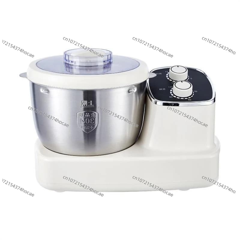 Impastatrice Domestica 220V 5/7L, Mixer per Farina, Macchina per Impastare e Mescolare Pane