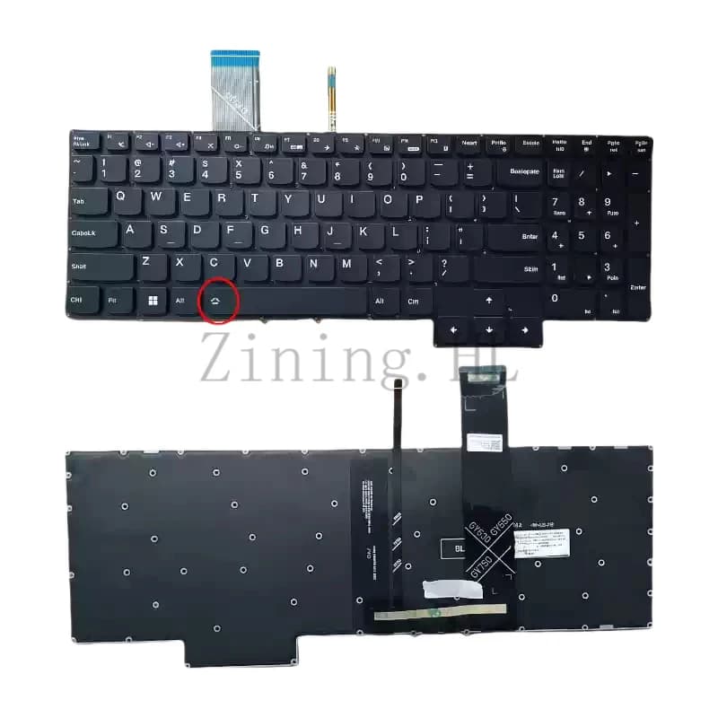 white character backlight For Lenovo Y7000 Y7000P R7000 R7000P Y9000K R9000P laptop keyboards