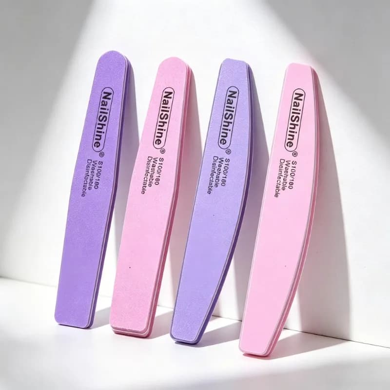 2/5/10 Pezzi Lima per Unghie Professionale a Doppia Faccia, Blocco Spugna per Lucidatura e Levigatura, Kit per Pedicure e Manicure