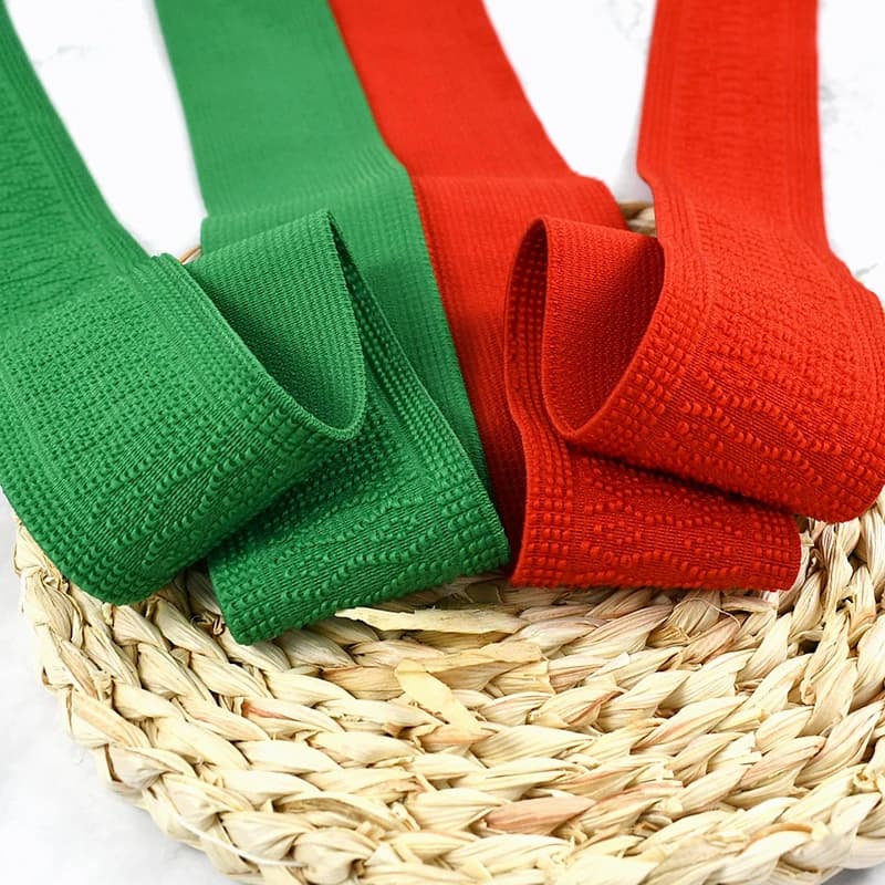5/10M 50mm Fascia elastica morbida Cintura Elastici jacquard Cintura Pantaloni Nastri elasticizzati Borsa Cinghia Nastro Accessori per indumenti fai da te