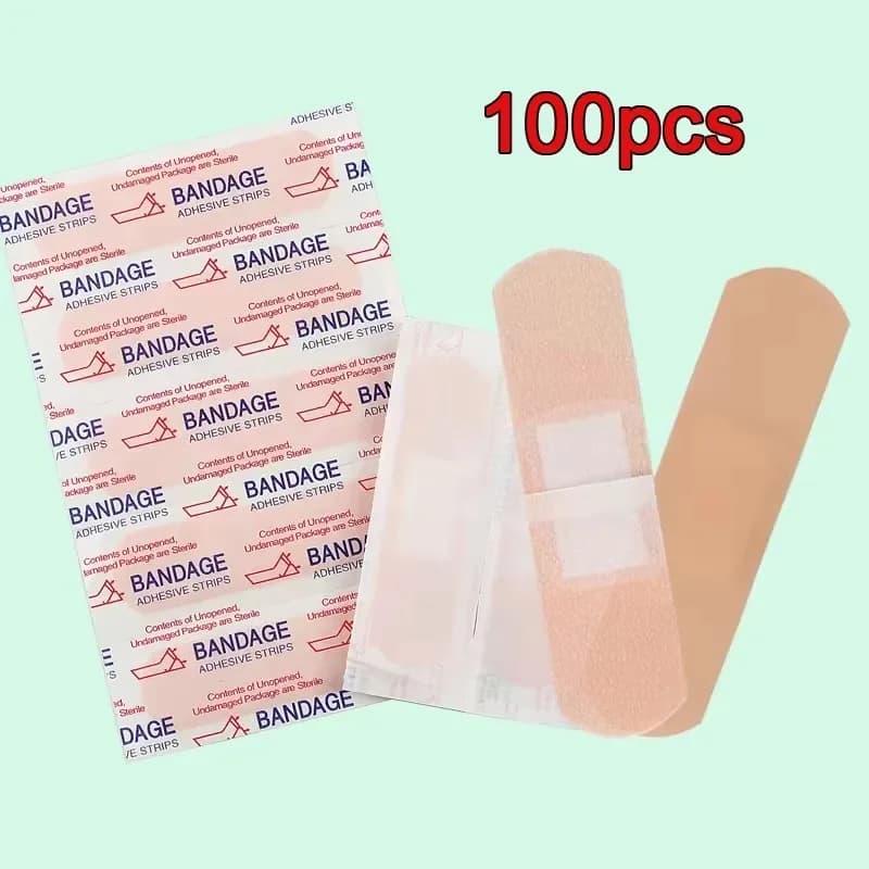 10/300 pz/lotto Traspirante Cerotto Impermeabile Benda di Primo Soccorso Medicazione della Ferita Nastro Medico Ferita Gesso Kit Di Emergenza Cerotti
