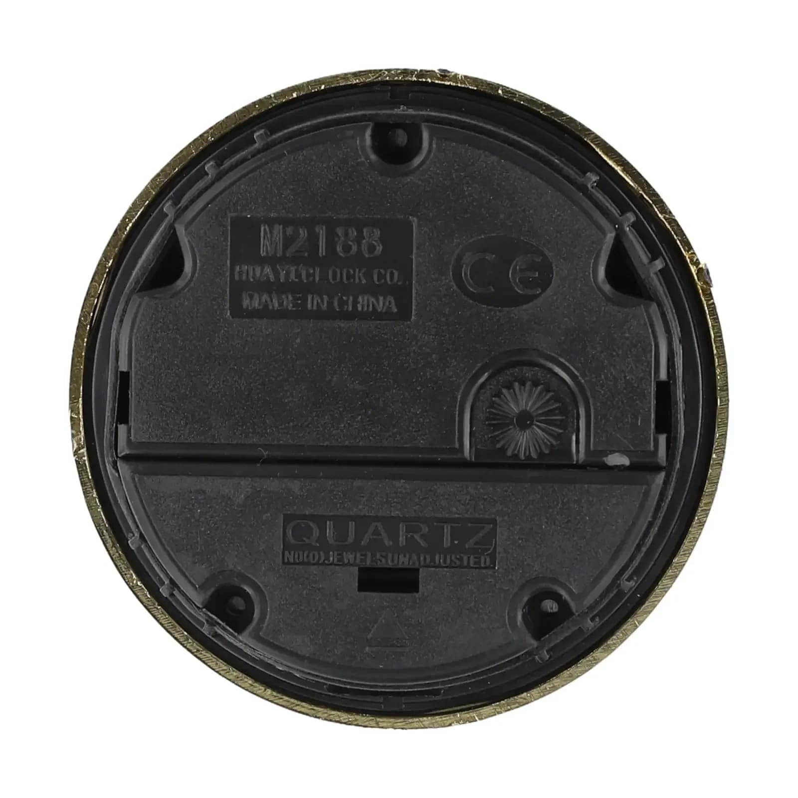 Movement for Clock at the 65MM Quartz Diameter with Roman Numerals, Part of Replacement for Fai-da-Te Watches and Repair Wall Clocks