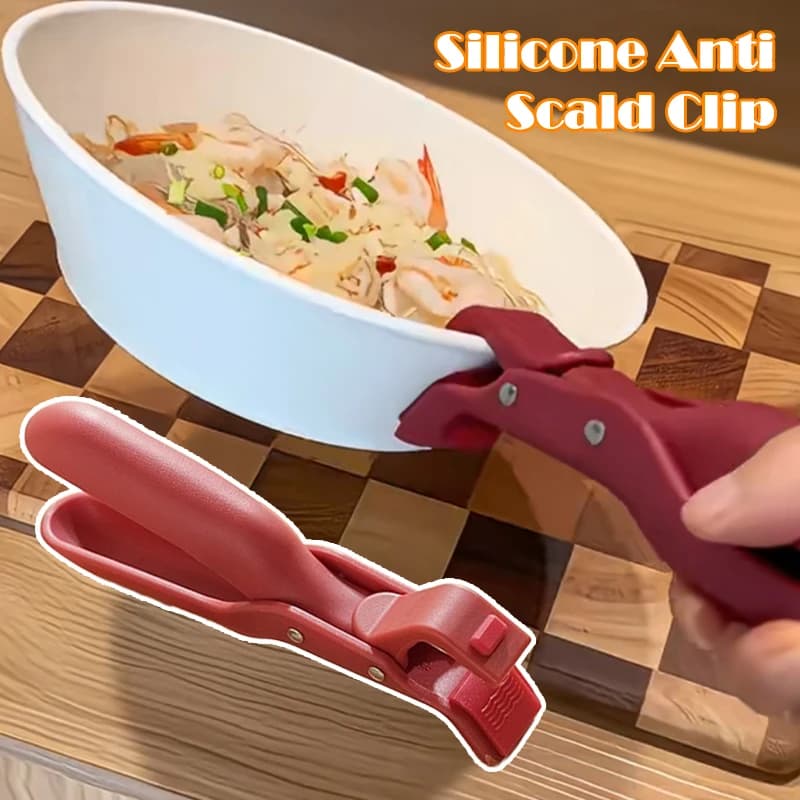 Anti-coating clip for plates, kitchen accessories, pot clip for moving hot bowls, pizza pans from the air fryer