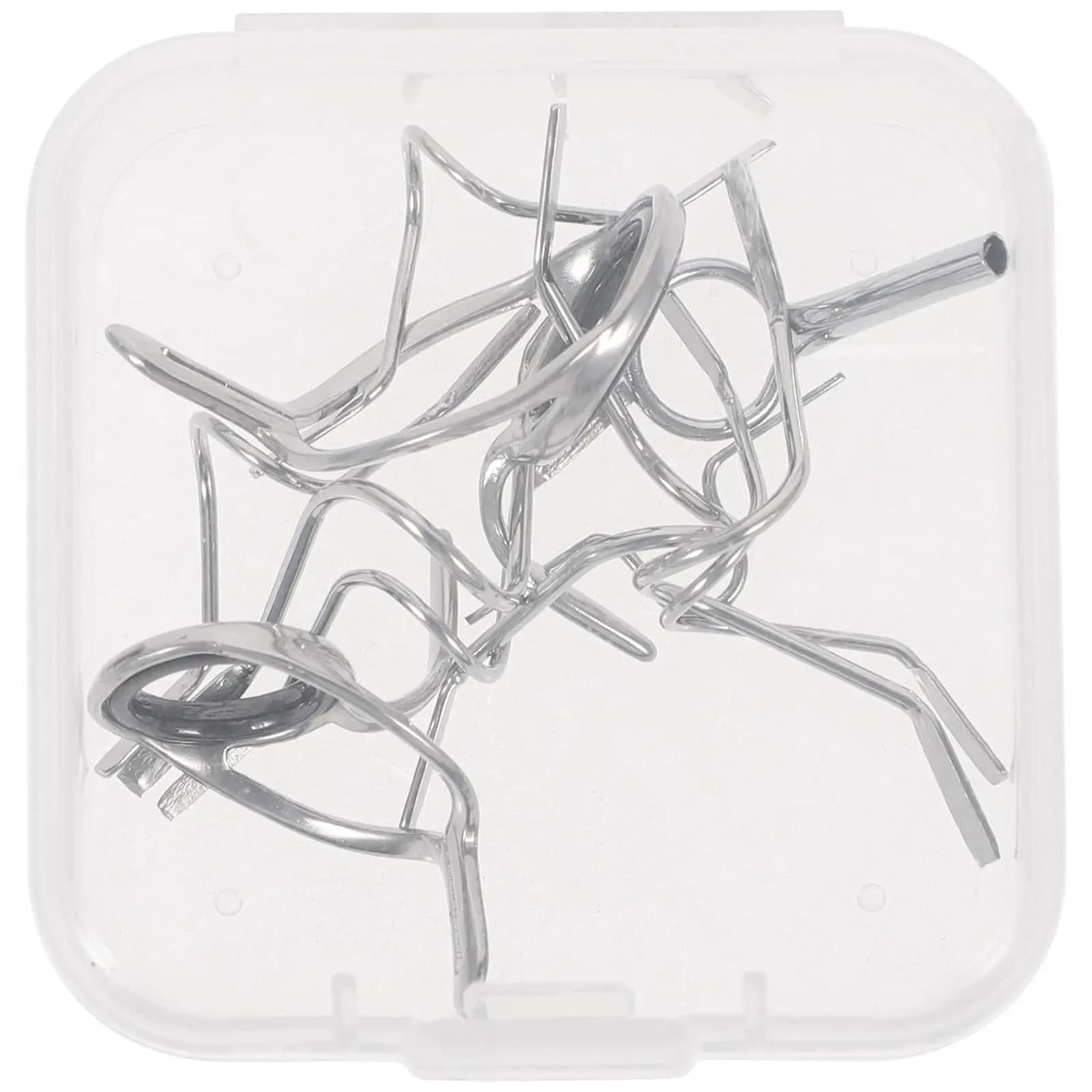 Kit di Ricambio per Punte di Canna da Pesca, 11 Pezzi, Punte Guida in Acciaio Inox, Riparazione Rapida, Leggero, Anti-Groviglio