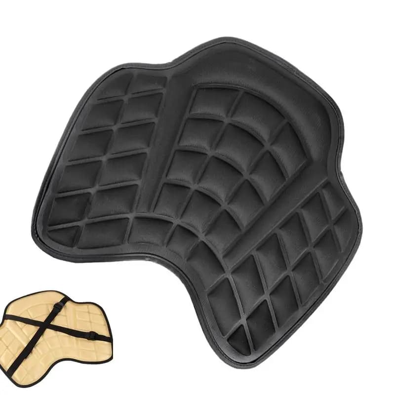 Cuscino del sedile per bici da cross Cuscino del sedile in schiuma per moto Cuscino traspirante ammortizzante Supporto ergonomico spesso antiscivolo per