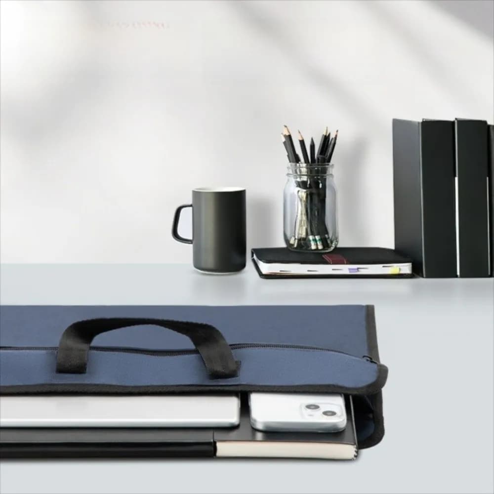Borsa per laptop professionale in tessuto Oxford Borsa per documenti multitasche stile valigetta Borsa per riunioni in tinta unita Business
