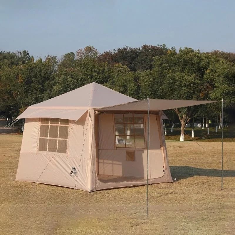 Tenda da picnic portatile Tenda da trekking antivento per esterni Tenda da campeggio pieghevole Viaggio in famiglia Escursione Attrezzatura notturna