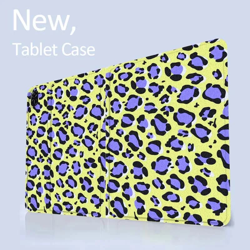 Custodia tablet colorata con stampa leopardata per Honor Tab Pad 6 7 8 9 X8 V7 V8 X9 13 X8a X9a Pro 10 Magic GT GT2 10.1 13.3 pollici