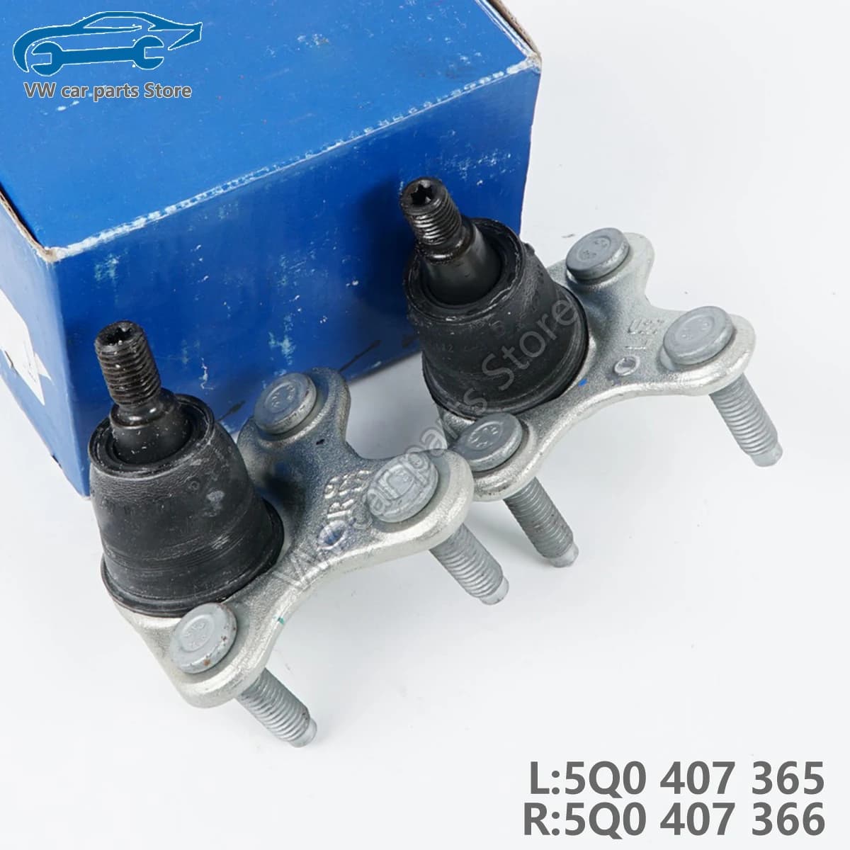 5Q0407365 5Q0407366 Giunto sferico LR per TAI TAO POLO Caddy Golf Jetta Leon Q2 A1 A3 ecc. Modelli MQB 5Q0 407 365 A 5Q0 407 366 A