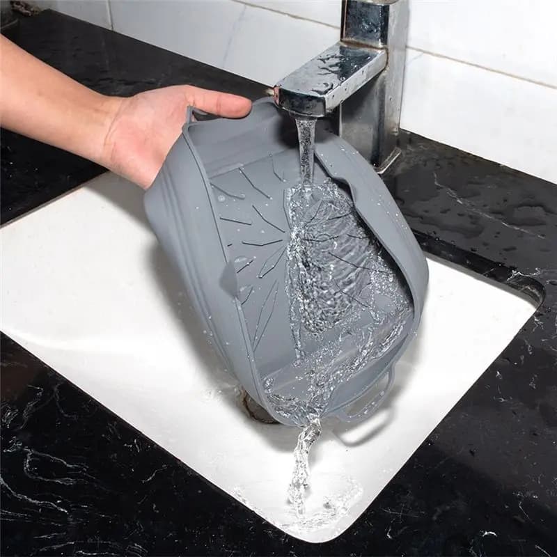 A78I anti-drink tray for air fryer, anti-stick oil tray updated by 2 pieces, air frying oven with anti-drink pan