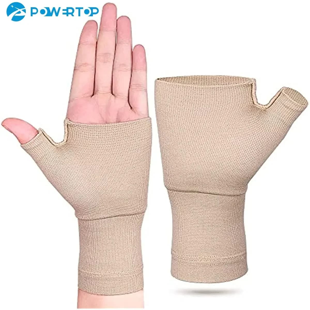 1Pc Thumb Band Belt guanti per il supporto muscolare del polso Brace Strap Compression Sleeve distorsioni dolori articolari guanti per l'artrite di tenosynovite