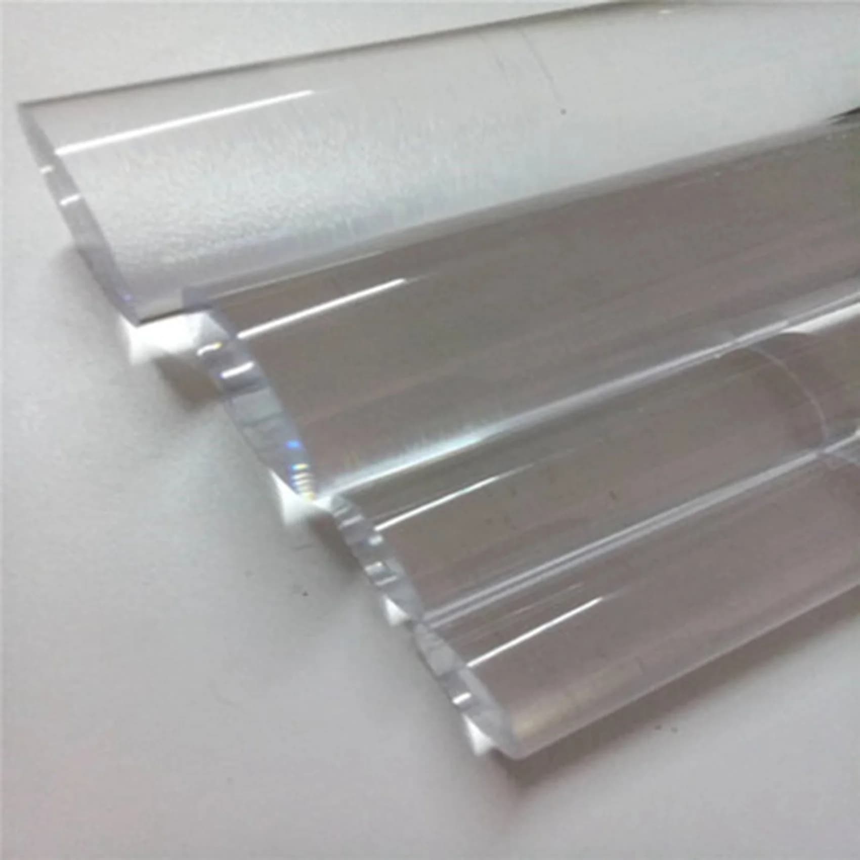Y50A-3Mmx250mm Round Shape Solid Acrylic Rod Pmma Extruded Bar Clear 4Pcs