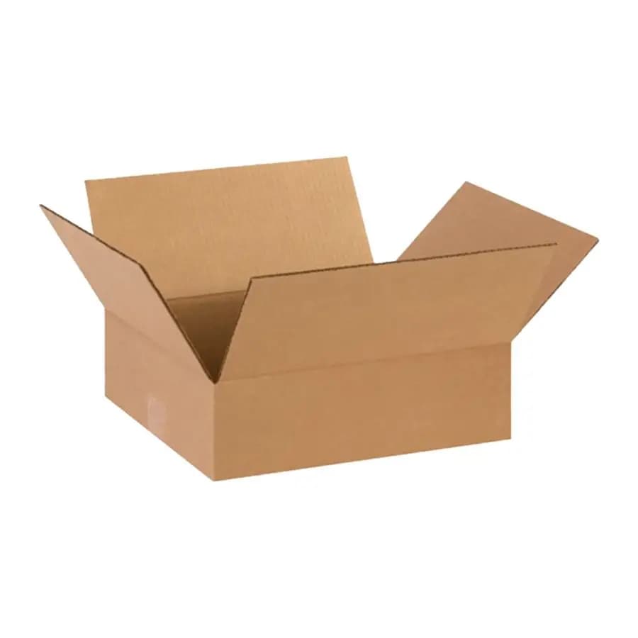 Boxes for flat shipments 14L x 12W x 4H, pack of 25, in corrugated cardboard for moving, postal shipments, packaging, packaging and storage