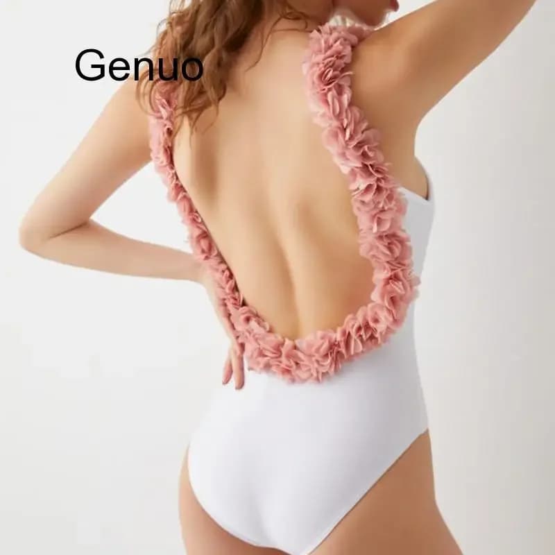 Women's Swimming Suit Sexy Bikini Swimsuit Women Sexy Sport Bikini Monokini Swimsuit Swimwear Bathing Beachwear Backless