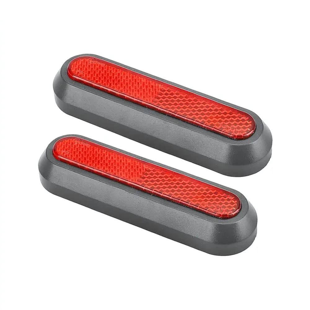 For For Pro2 Electric Scooter Decorative Hub Cover Reflector Set Durable Safety Replacement Accessory Kit