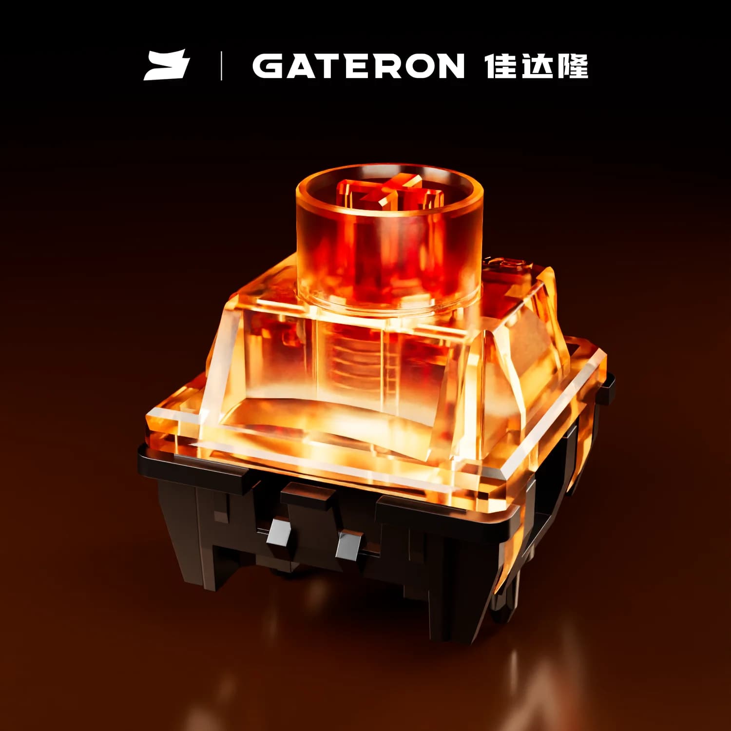 Switch GATERON Magnetic Spark Series Lineari con Pre-travel Regolabile e Sensore Hall per Tastiere Magnetiche Gaming e Ufficio