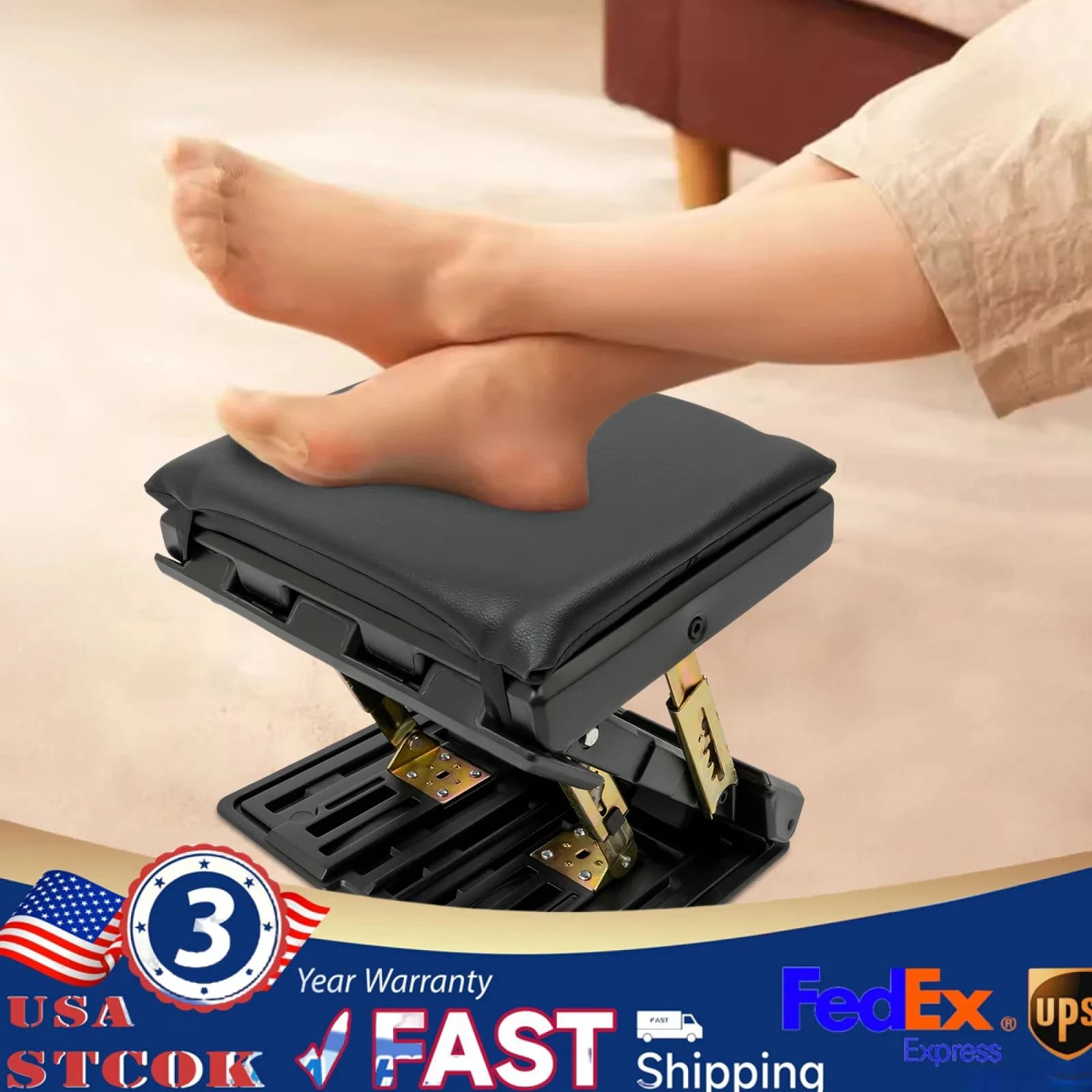 Poggiapiedi pieghevole ergonomico, poggiapiedi regolabile, poggiapiedi portatile