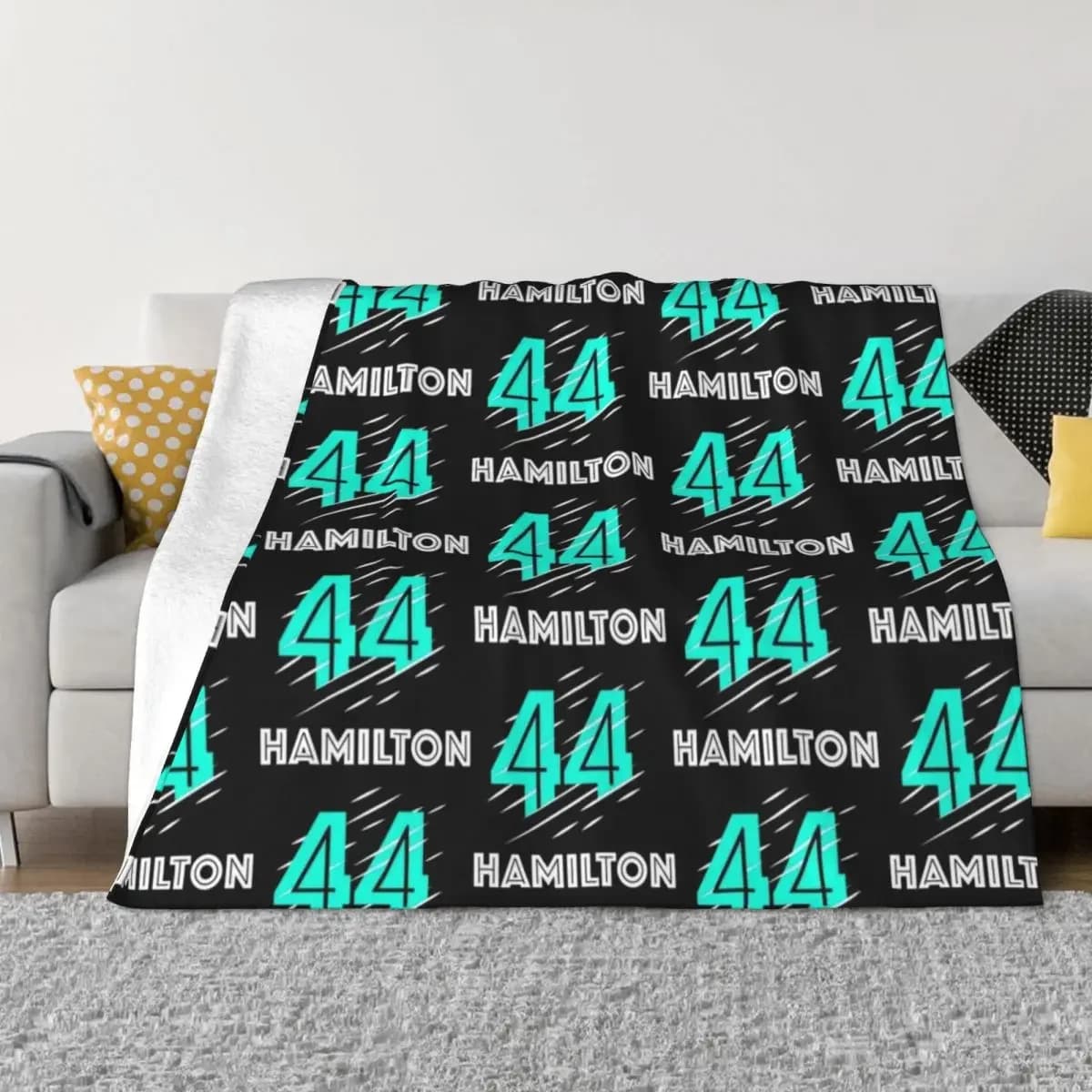 F1 Lewis Hamilton coperta decorativa coperte per bambini