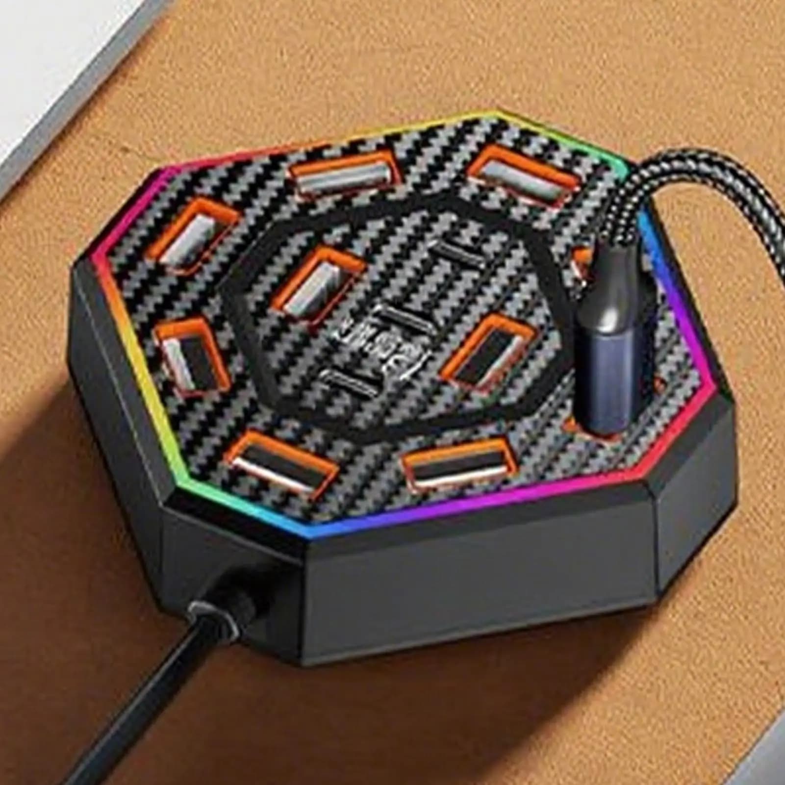 Docking station Docking station a 13 porte per laptop Accessori RGB Lavoro elettrico per professionisti Studenti universitari Adulti