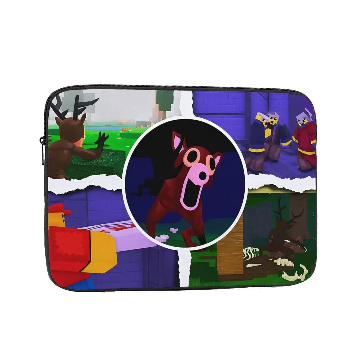 99 notti nella foresta Halloween 12 "13" 15 "17" Borsa per laptop Custodia per notebook Custodia per gioco Custodia antiurto