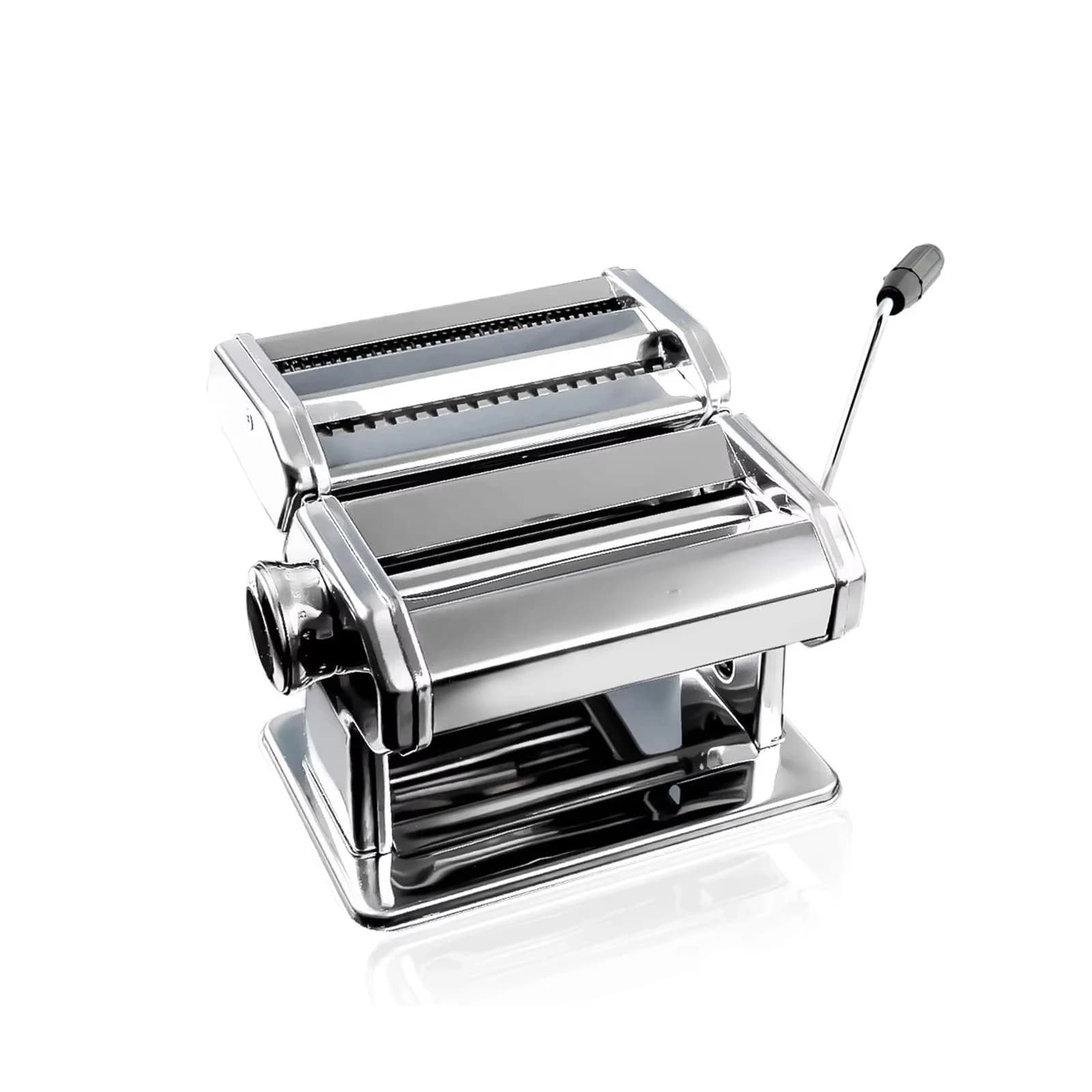 Macchina per Pasta Domestica Manuale, Rullo per Impasto, Utensili per Pasta, Macchina per Pasta Meccanica a Ingranaggi