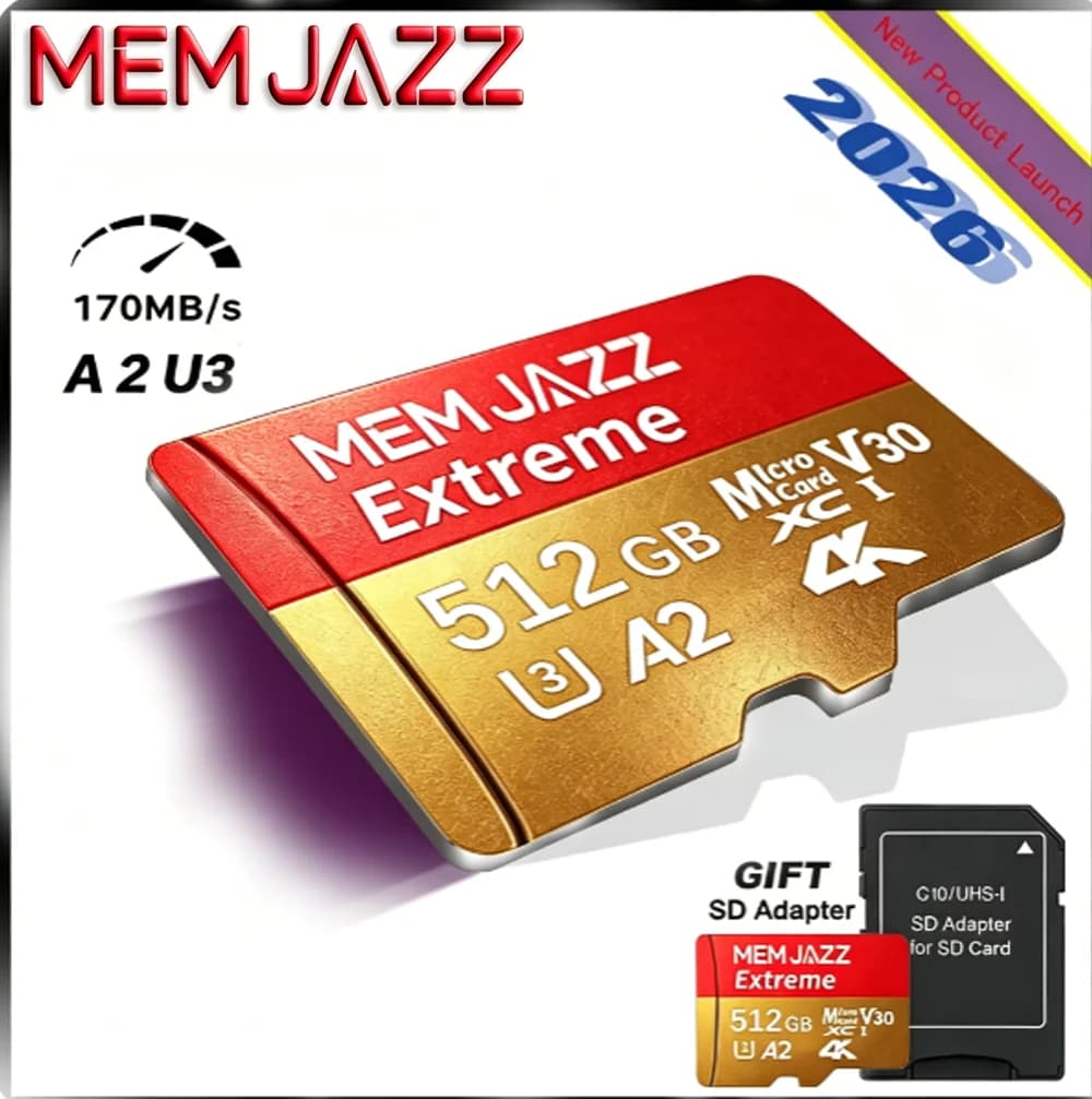 Micro TF SD 64GB 128GB 256GB 512GB SD Card Memory Card U3 V30 High Speed Best Seller For DJI Mavic Mini 4K Video Aerial Footage