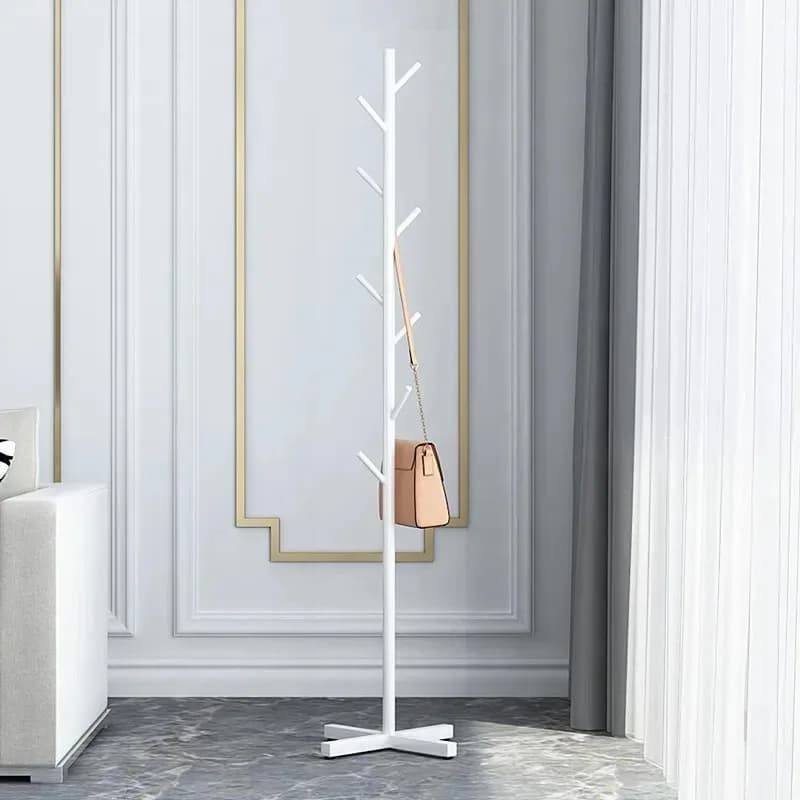 Household Clothes Hanger Floor-standing Bedroom Simple Hanger Clothes Rack Popular Coat Rack Clothes Hanger Storage