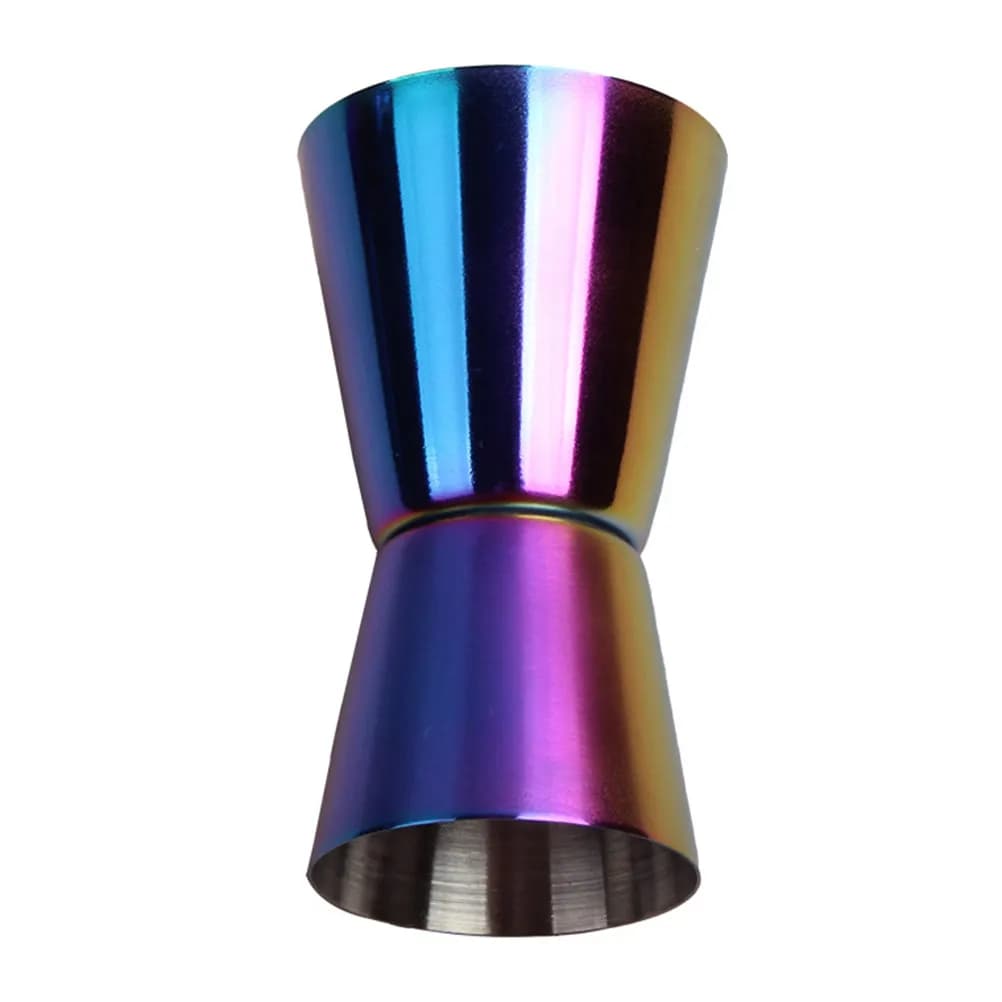 8Pcs Stainless Steel Cocktail Shaker Kit Food Grade Bar Tools Set Colorful Plated Bartender Mixer Drink Set for Home Bar
