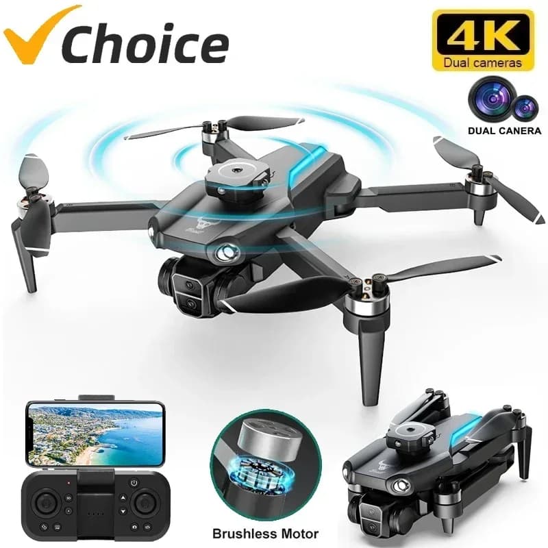 SG109 Pro Mini Drone 8K Professionale con Telecamera HD 5G WiFi GPS Pieghevole 4 Assi Anti Shake Gimbal Quadcopter Motore Brushless