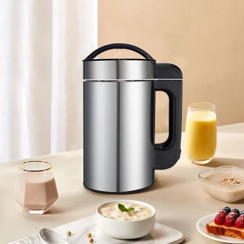 1.2L Macchina per il Latte di Mandorla Macchina per Zuppe Domestica Con Multi-funzione 6 In 1 Macchina per Il Latte di Avena di Soia Miscelatore Elettrico Frullatore