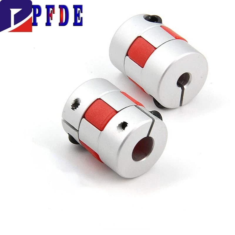 2 pz D25L30 alluminio prugna giunto albero flessibile connettore motore accoppiatore flessibile per stampante 3D CNC servomotore a gradini