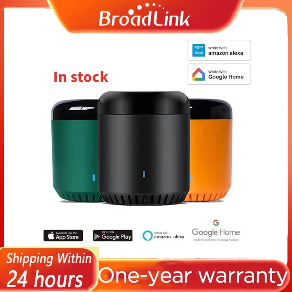 Broadlink original RM Mini 3 WiFi IR smart home APP remote control for Alexa Google Home IFTTT WiFi IR 4G wireless APP