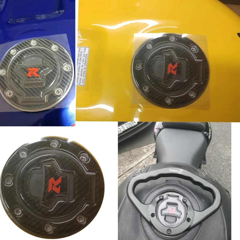 Motorcycle For Suzuki Fuel Gas Tank Cap Cover Pad Protector Sticker GSXR 600 750 1996 1997 1998 1999 2000-2003 GSXR1000 2002