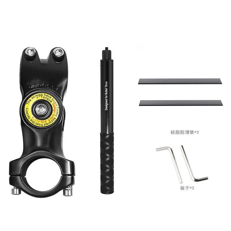 Moto Bicicletta Selfie Stick Monopiede Montaggio Staffa Manubrio per Insta360 X5 X3 X4 GoPro Hero 13 12 11 10 9 8 DJI Accessori