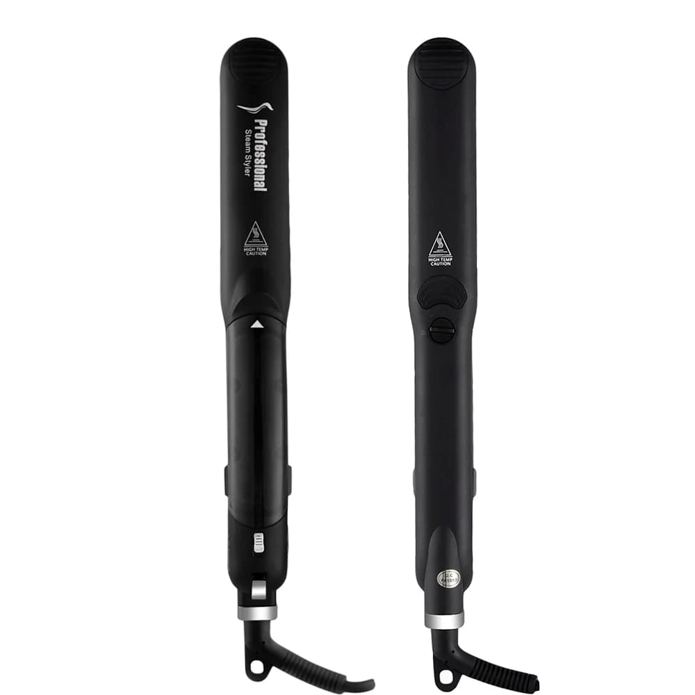 Professional Titanium Plate Iron Hair Plate with LCD Digital Displays 6-speed instant warming iron curler