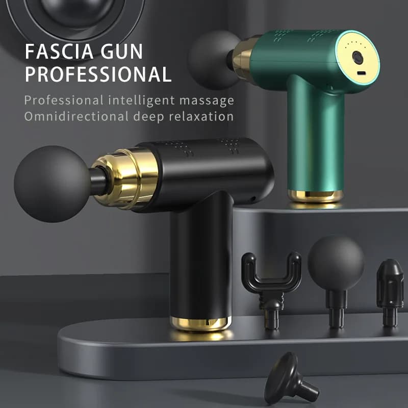 Mini pistola massaggiante professionale, massaggiatore per il rilassamento muscolare, massaggiatore per spalle, collo e tutto il corpo, regalo