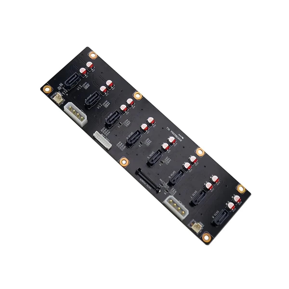 [VALUE PACK]Server Backplane N3 Circuit Board 8 SAS 7+7+15Pin HDD Adapter Motherboard 4pin Power Supply 3pin Fan Header
