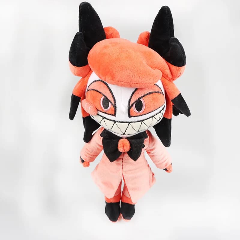 Cute Alastor Plush Toys XMAS Hot Alastor Stuffed Doll Fans Pillow Birthday Holiday Gifts Toys Room Decoration 30cm