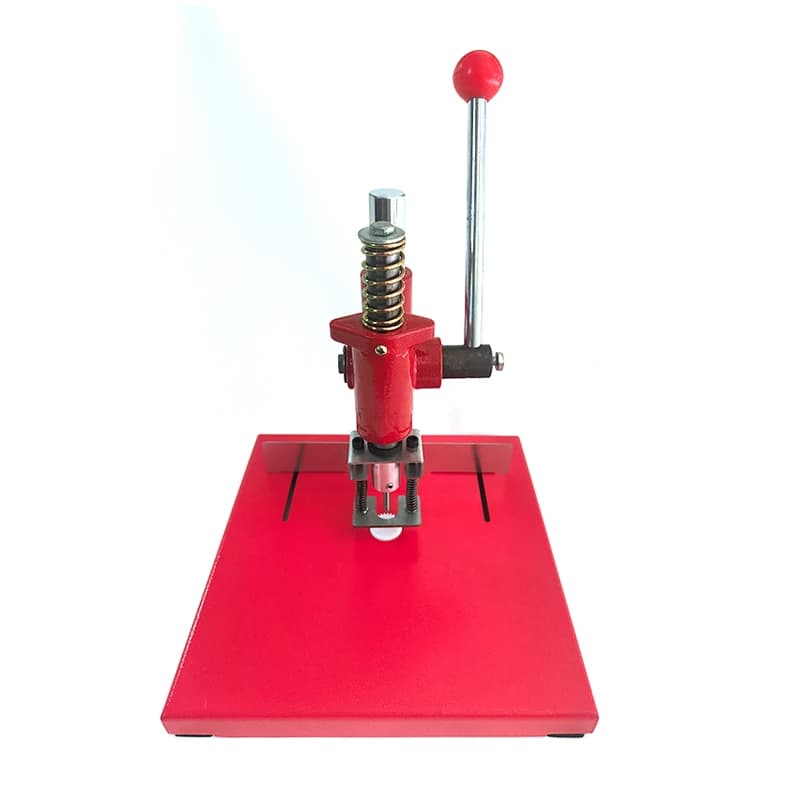 Manual Punching Machine for Plastic Bags Single Hole Punching Machine For Holes