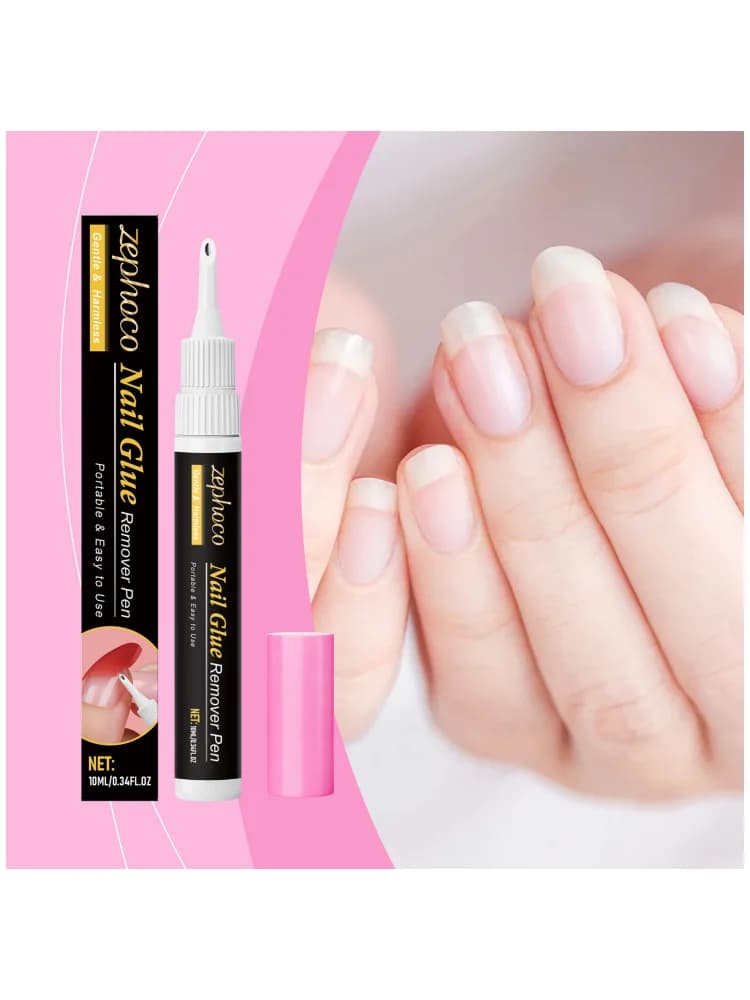 Rimuovi Smalto Semipermanente Gel UV Senza Residui, Lisciante e Lucido, per Manicure e Nail Art