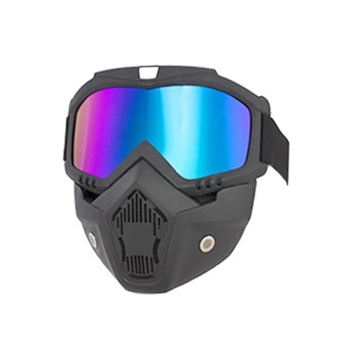 Occhiali da equitazione antivento per moto Sci Retro Harley Maschera per il viso Occhiali antivento per esterni Occhiali da equitazione fuoristrada