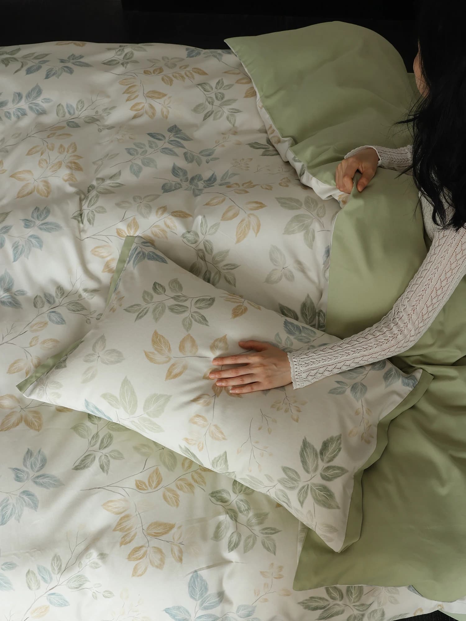 Flannel Cotton Bed Linen Set with Digital Printing, Autumn/Winter Cover, Sheet, Federa, Quilt Insert, Bedroom Accessories