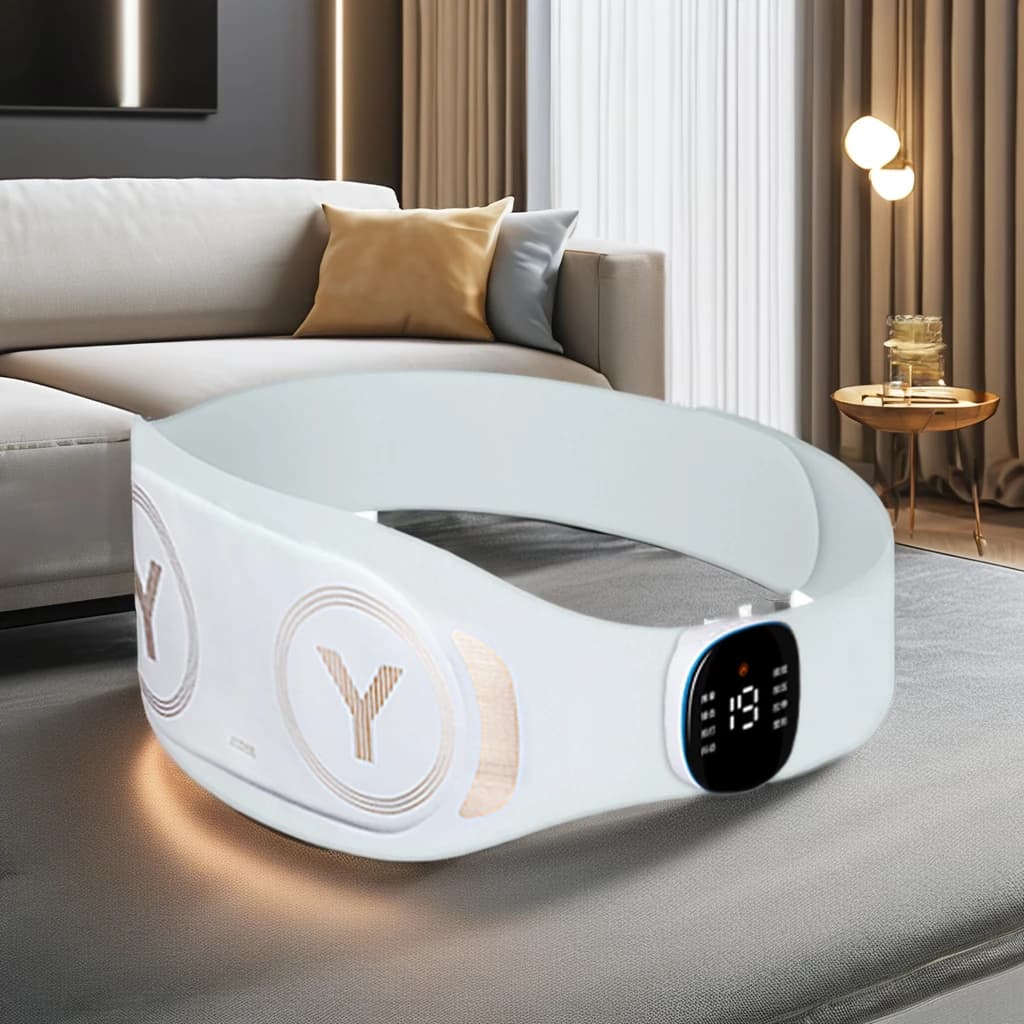 Stimolatore terapeutico per decine con cintura per massaggio con vibratore EMS per il dimagrimento del corpo e l'uso dei capelli Prodotto di bellezza e cura personale